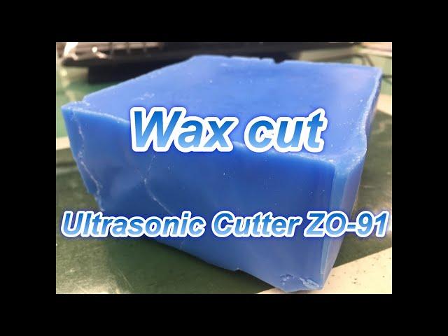 Wax cut by Ultrasonic Cutter - Echo Tech Co., Ltd.