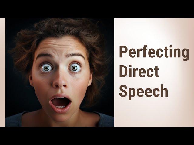 "Speaking in Quotes: Mastering Quotation Marks in Direct Speech"