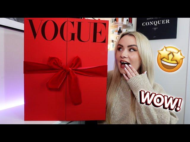 THE MOST LUXURY ADVENT CALENDAR THIS YEAR! VOGUE FESTIVE CALENDAR 2024 UNBOXING  MISS BOUX