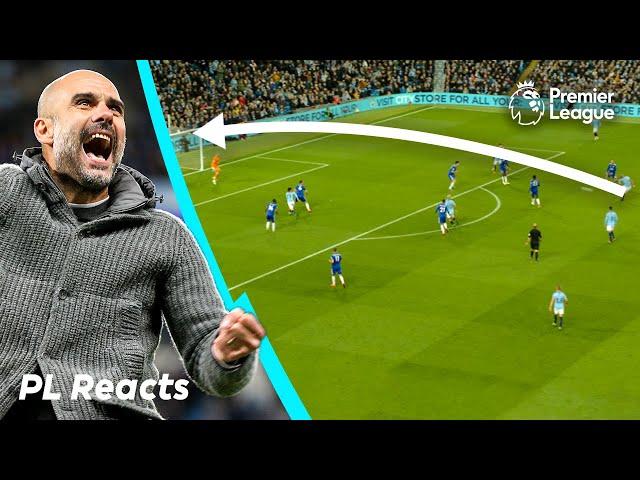 Premier League managers react to LEGENDARY long shot goals