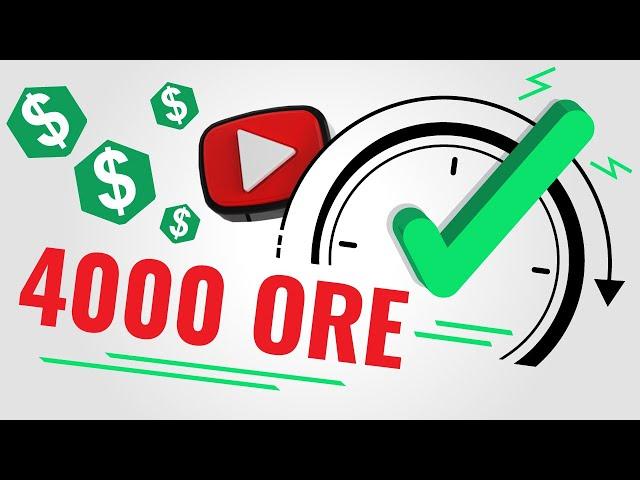 4000 ore di visualizzazione su Youtube: 7 metodi efficaci