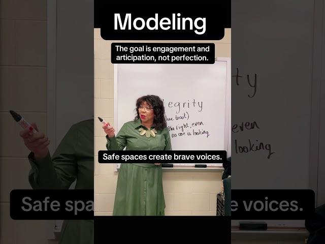 Integrity - a model lesson