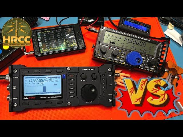 Best Amateur Radio? Elecraft KX2 Vs. Lab 599 TX-500 Discovery!