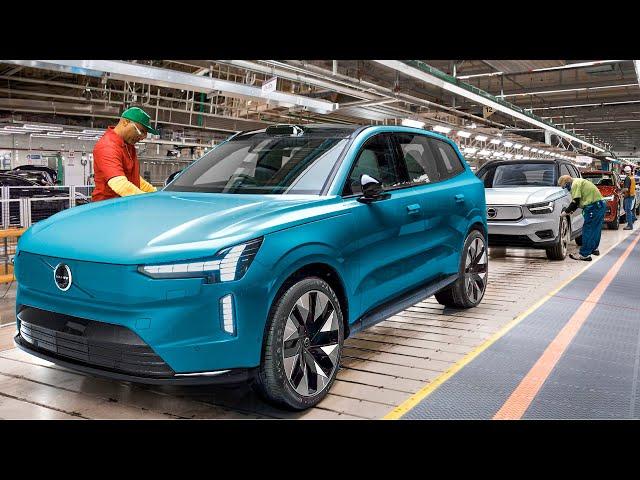 How They Build Volvo Newest Cars From Scratch - Inside Production Line Factory