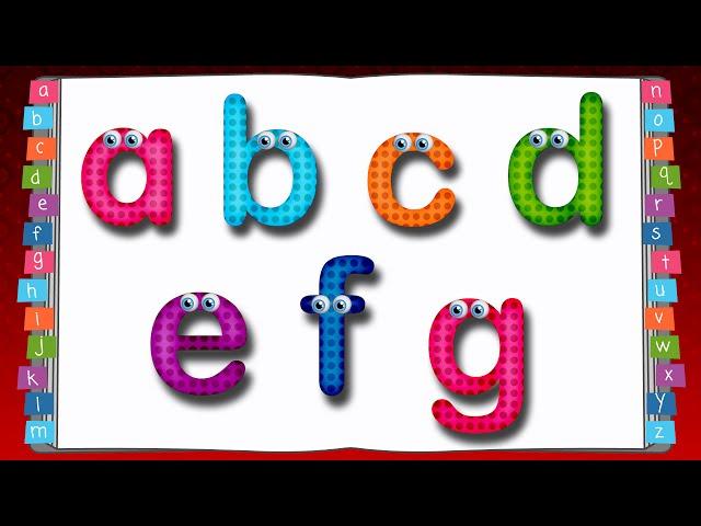 Learn to Write lowercase Alphabet for Kids | ABC Songs for Children