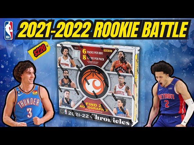 Who Can Pull the Most Rookies!? NBA 2021-2022 Hobby Box Chronicles Battle vs @XKCollects !!