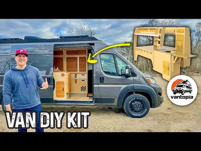 Fast & Easy $6K DIY Camper Promaster Van Conversion Kit - VANTOPIA