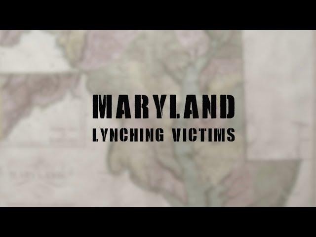 Maryland Lynching Victims Remembered