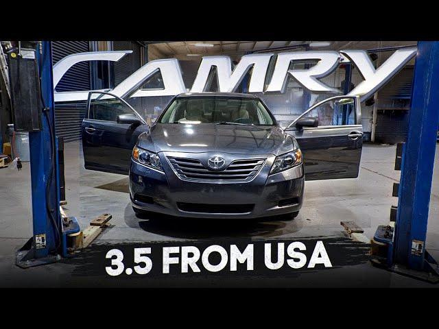 Заморская TOYOTA Camry | Что было сломано ? Тот самый мемный 3.5