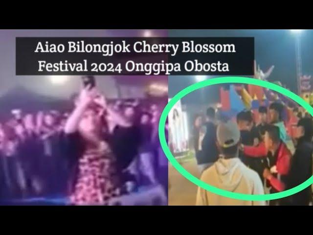 Aiao Bilongjok Cherry Blossom Festival 2024 Onggipa Obosta