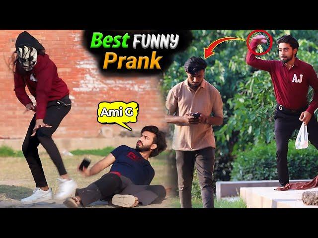 Funny Reaction Prank ON People  || AJ AHSAN ||