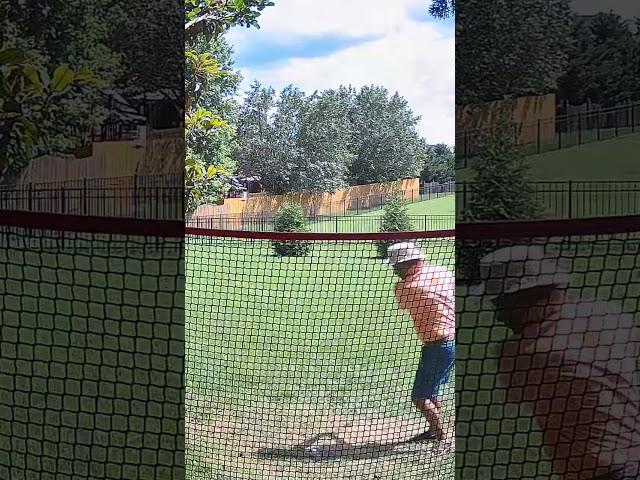 working on that draw #Golf #Swing in the #backyard 