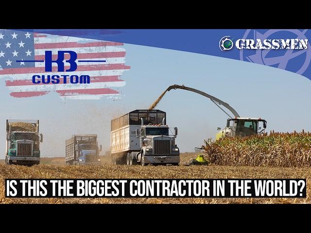 The BIGGEST CONTRACTOR in the WORLD?? - KB Custom Ag