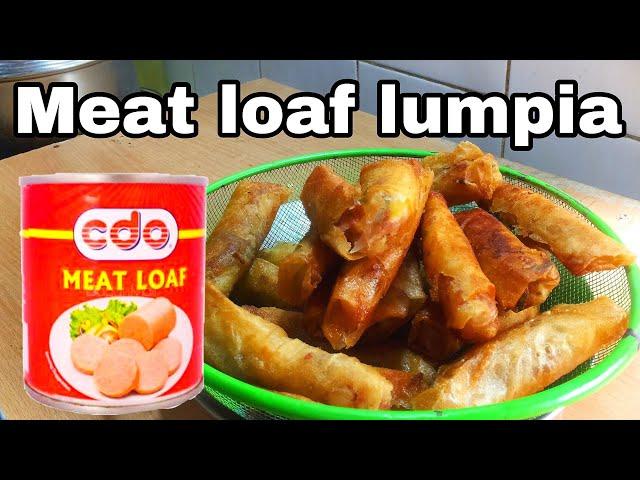 Meat loaf lumpia | own style lumpia | lutong bahay | jensen taste buds