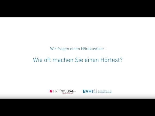 Wir fragen einen Hörakustiker: Wie oft machen Sie einen Hörtest?