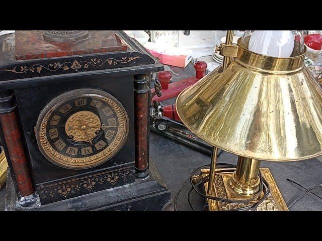 Paris France  BROCANTE in PARIS Marché aux Puces🪑 ANTIQUE old thingsStreet shopping VLOG️ 4KHDR