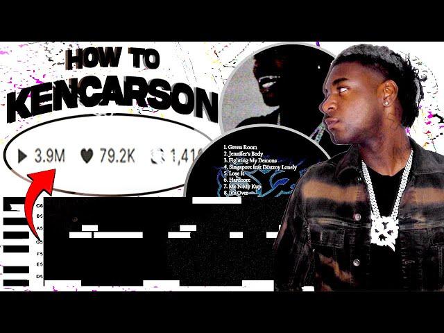 How To ACTUALLY Make Beats Like FIGHTING MY DEMONS For KEN CARSON l Fl Studio Tutorial