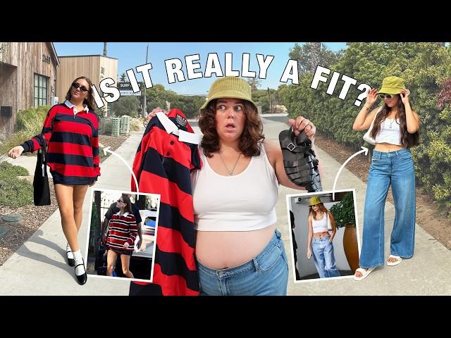 Trying Hailey Bieber Outfits (is it a fit?)