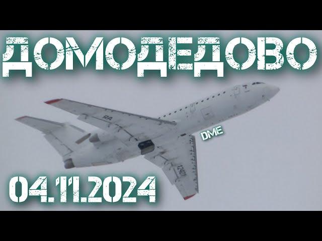 Споттинг в Домодедово 04.11.2024