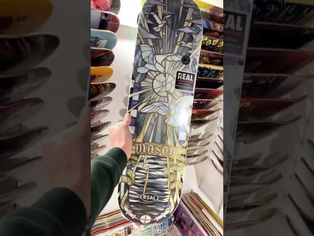 Real Skateboards Mason Cathedral II AVAILABLE AT THE KINDNESS SKATE SHOP