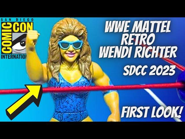 WWE Mattel Retro Wendi Richter  Figure First Look! SDCC 2023