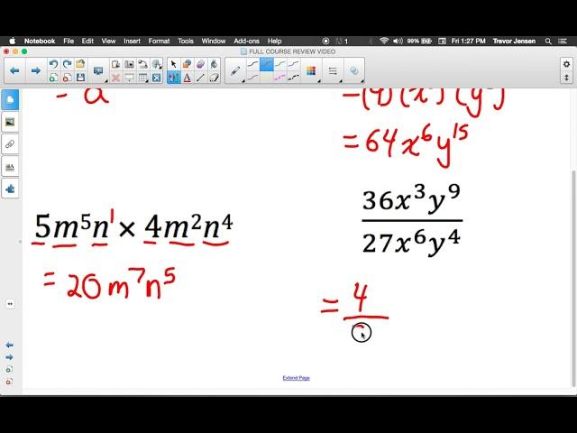 ALL OF GRADE 9 MATH IN 60 MINUTES!!! exam review part 1