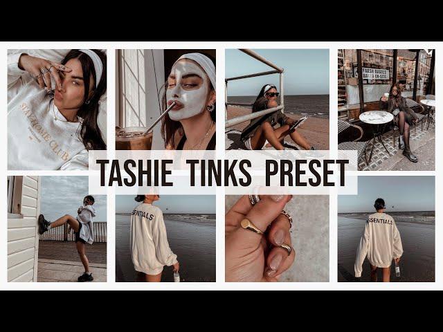 THE BEST TASHIE TINKS INSPIRED PRESET lightroom - FREE DNG #tashie