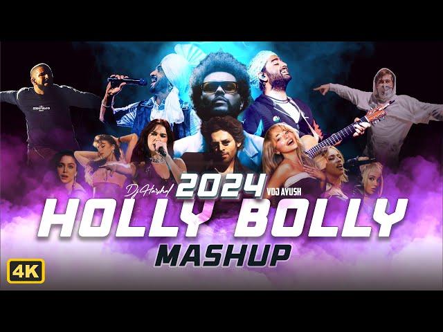 HollyBolly Party Mashup 2024 | New Year Mashup 2024 | DJ Harshal | VDJ Ayush | Party Hits