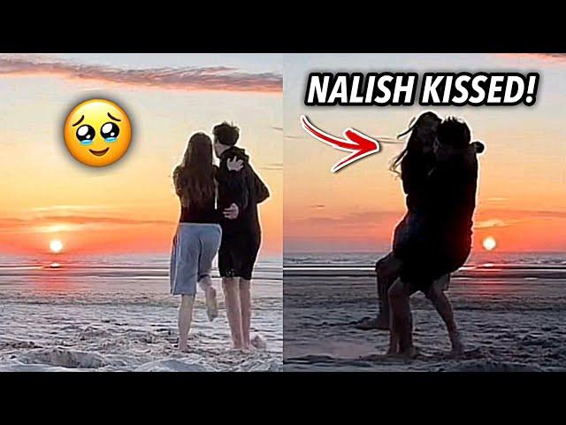 Salish Matter and Nidal Wonder KISS at the Beach?! ️