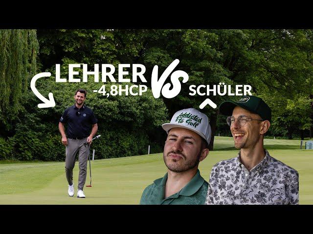 Golflehrer (-4,8HCP) VS Schüler | Golfclub Olching