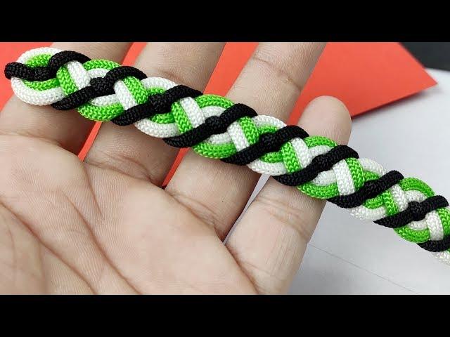 How to tie easy knot pattern #Paracord/Macrame#1