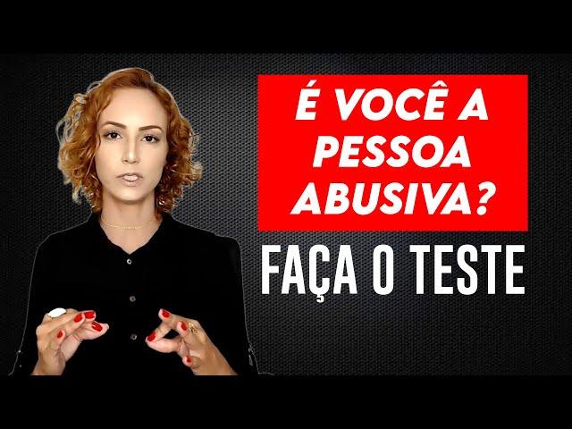 RELAÇÃO ABUSIVA: saiba se é você a pessoa abusiva