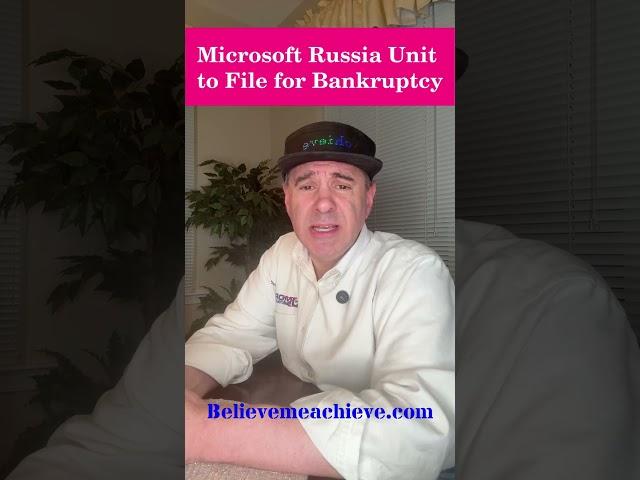 Microsoft Russia Unit to File for Bankruptcy