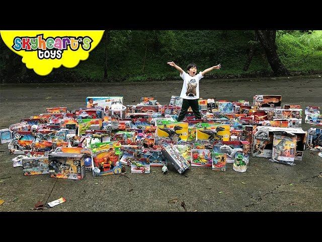 1,000 JURASSIC WORLD TOYS Delivery! Skyheart's Daddy bought huge lot of dinosaurs for kids