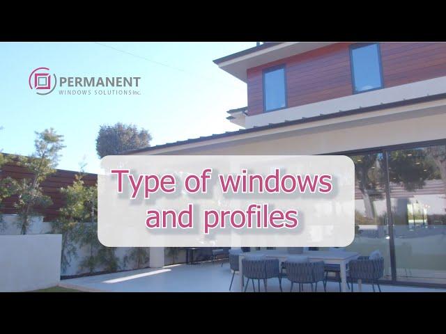 3 Types of REHAU windows and profiles