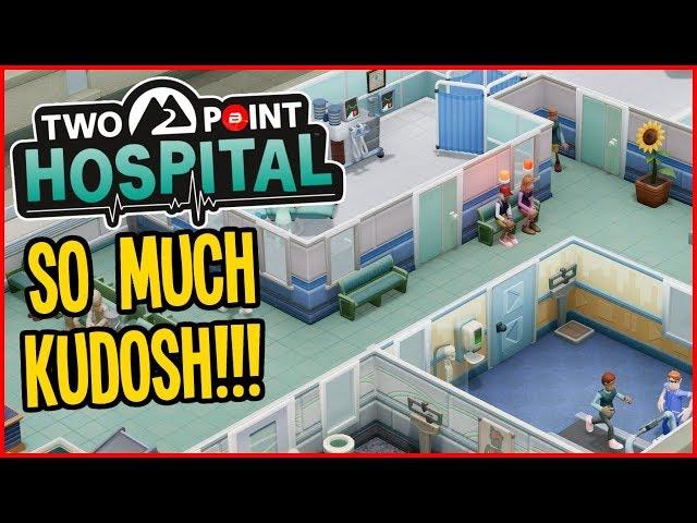 Trying to Unlock Everything with Kudosh! - Two Point Hospital Gameplay #21