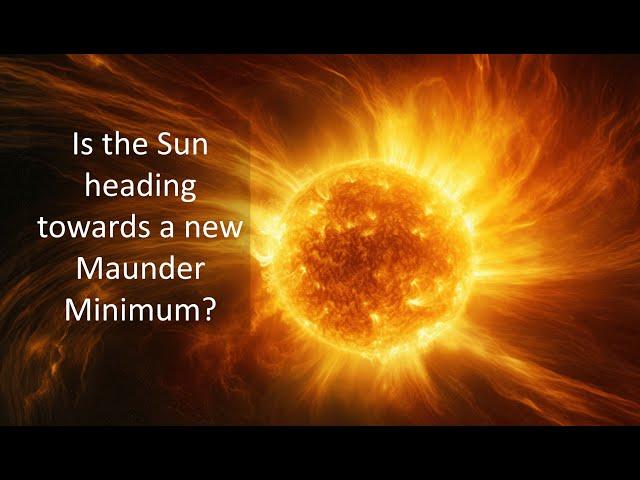 Is the Sun heading towards a new Maunder Minimum?