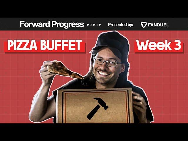 The Pizza Buffet with Rob Pizzola | Week 3 NFL Picks & Bets LIVE Presented by Fanduel