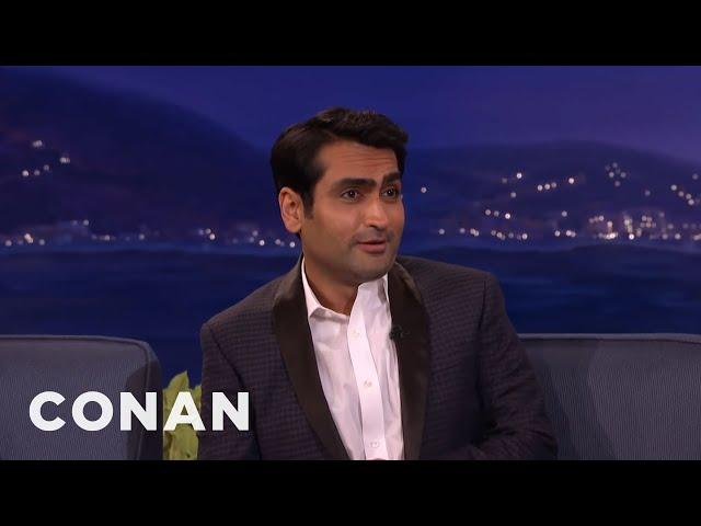 Kumail Nanjiani Pooped His Pants At Work | CONAN on TBS