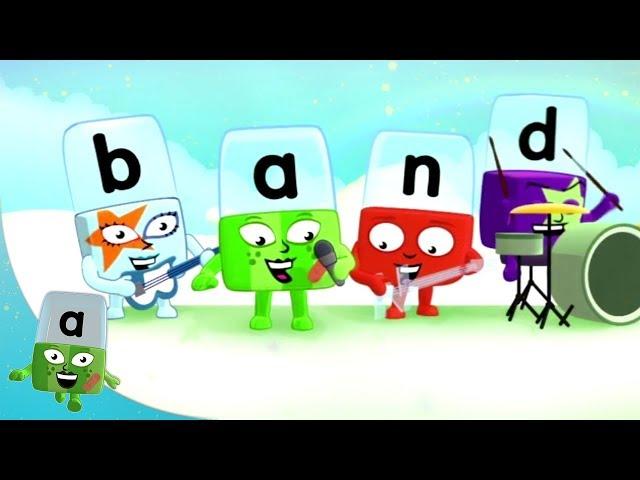 Alphablocks - The Band | Learn to Read | Phonics for Kids | Learning Blocks