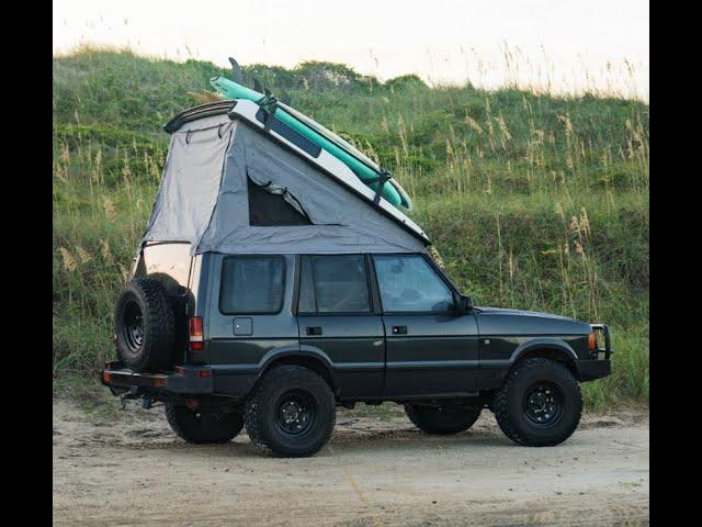 Land Rover Discovery (Pop Top) Build Breakdown + Walk Around