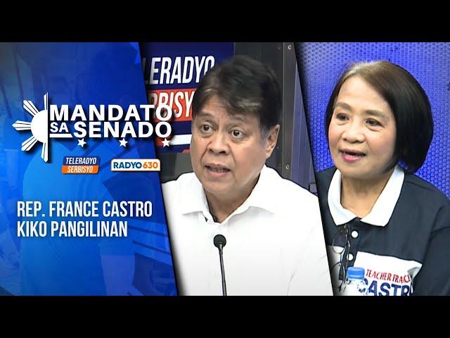 France Castro, Kiko Pangilinan | Mandato 2025 (21 November 2024)