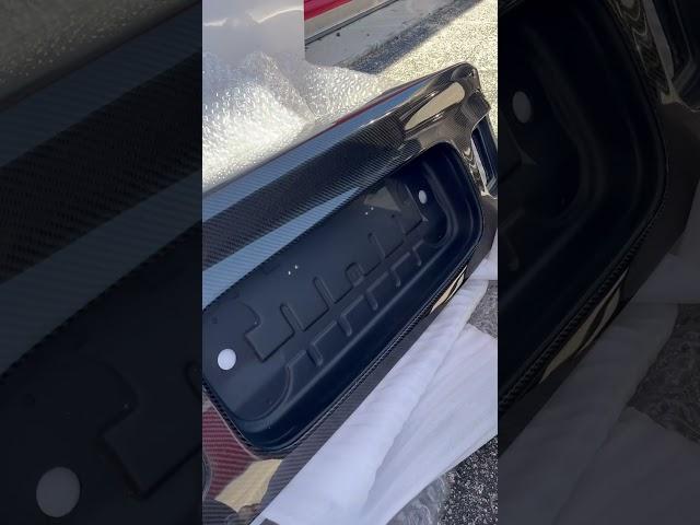 Installed my new seibon carbon fiber trunk 