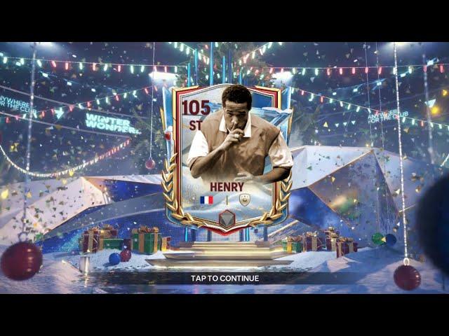 HOW TO GET 105 HENRY FOR FREE IN FC MOBILE 25! WINTER WONDERS PACK OPENING!