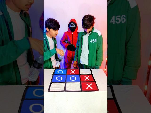 Flip & Win TIC-TAC-TOE = SURVIVE! #shorts