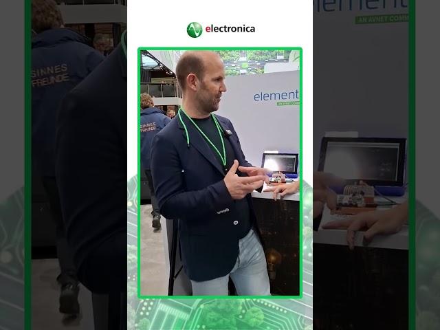 A quick chat with @raspberrypi CEO Eben Upton at #electronica2024
