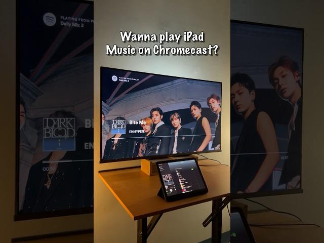 Play iPad Music on Chromecast