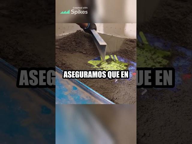 Base de cemento para regadera #obftile #diy #tiling