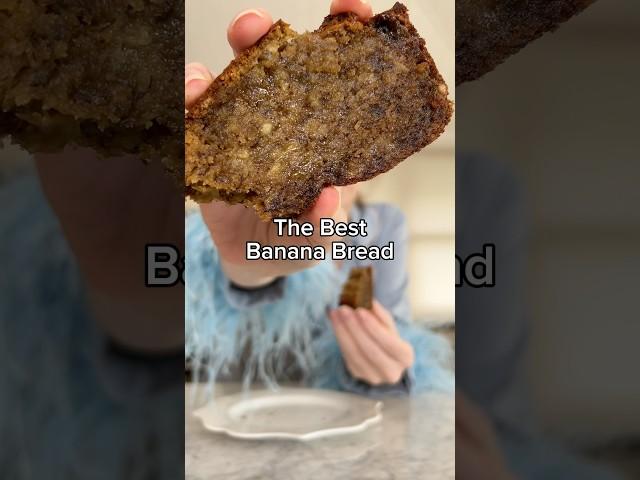 BEST BANANA BREAD RECIPE  #baking #bread