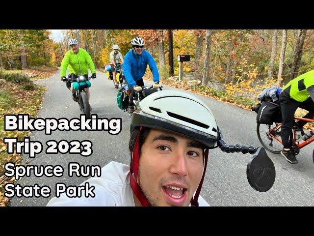 Full Moon Adventure BikePacking - Spruce Run Fall 2023 Trip